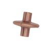 Pine Ridge Archery Slotted XL Kisser Button for Compound and Traditional Bows, Brown, Pack of 6 view 1