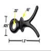 Pine Ridge Archery Wishbone Bow String and Cable Dampener for Noise Reduction and Vibration Control - Brown - Pack of 12 view 4