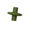 Pine Ridge Archery Slotted XL Kisser Button for Compound and Traditional Bows, Olive Green, Pack of 6 view 1