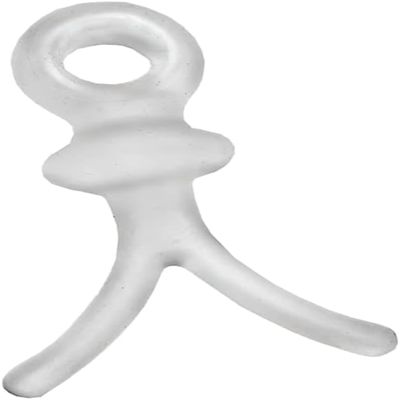 Pine Ridge Archery Wishbone Bow String and Cable Dampener for Noise Reduction and Vibration Control - Clear - Pack of 12