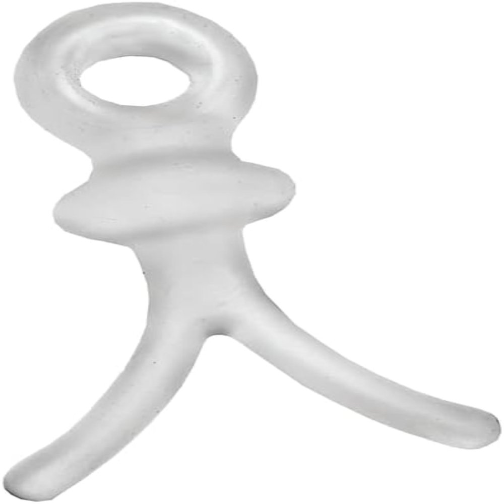 Pine Ridge Archery Wishbone Bow String and Cable Dampener for Noise Reduction and Vibration Control - Clear - Pack of 12