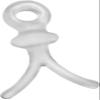 Pine Ridge Archery Wishbone Bow String and Cable Dampener for Noise Reduction and Vibration Control - Clear - Pack of 12 view 1