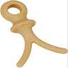 Pine Ridge Archery Wishbone Bow String and Cable Dampener for Noise Reduction and Vibration Control - Tan - Pack of 12 view 1