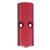 NDZ Performance RMSc Optic Cut Slide Cover Plate for Springfield Hellcat & Hellcat Pro 9mm  Laser Engraved Red Anodized Aluminum  USA Made  Plain view 3