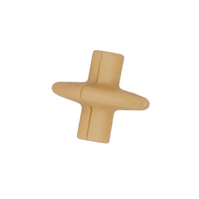 Pine Ridge Archery Slotted XL Kisser Button for Compound and Traditional Bows, Tan, Pack of 6