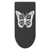 NDZ Performance Magazine Base Plate with Finger Extension for Springfield Hellcat 10 Round 9mm  Black Laser Engraved Aluminum  Butterfly  USA Made view 1