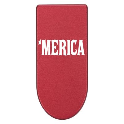 NDZ Performance Magazine Base Plate with Finger Extension for Springfield Hellcat 10 Round 9mm Red Laser Engraved Aluminum Merica USA Made