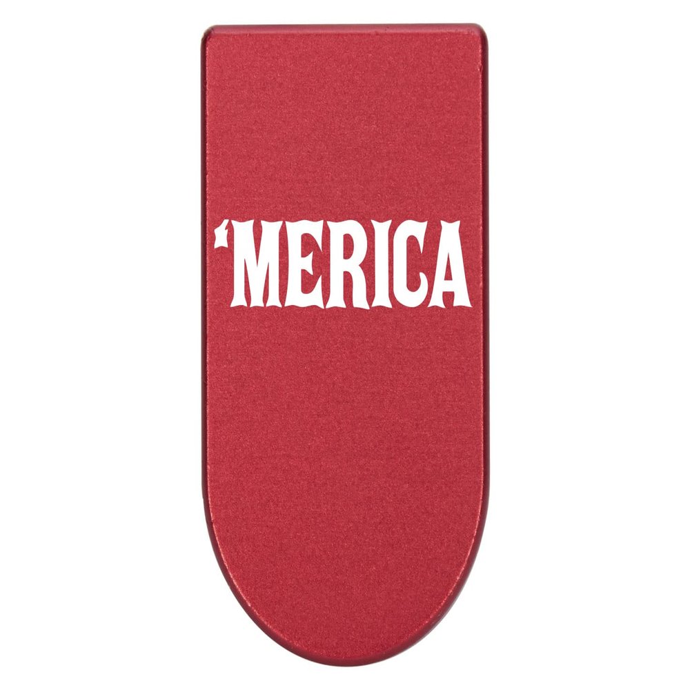 NDZ Performance Magazine Base Plate with Finger Extension for Springfield Hellcat 10 Round 9mm  Red Laser Engraved Aluminum  Merica  USA Made