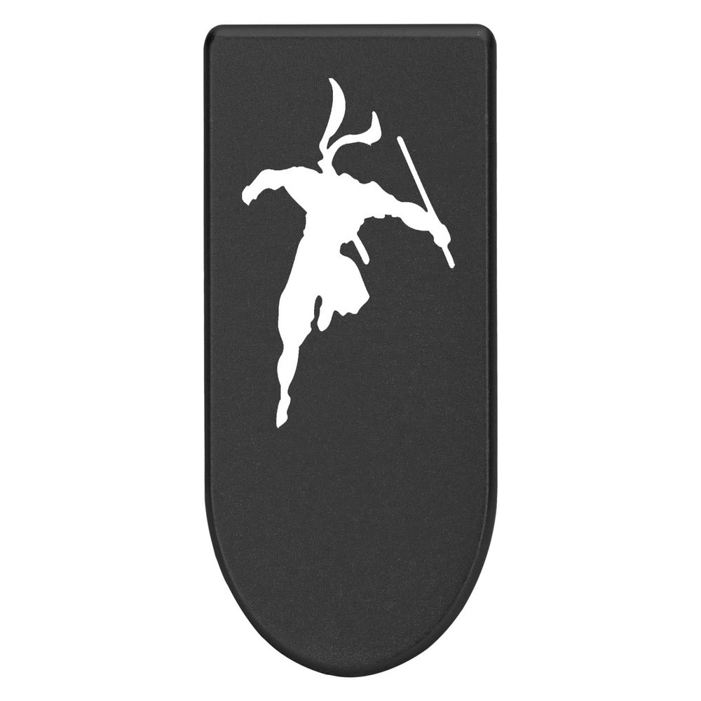 NDZ Performance Magazine Base Plate with Finger Extension for Springfield Hellcat 10 Round 9mm  Black Laser Engraved Aluminum  Ninja 2  USA Made