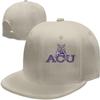 Abilene A Christian University Logo Baseball Caps Unisex Flat Brim Baseball Cap Hat Dark Red view 2