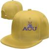 Abilene A Christian University Logo Baseball Caps Unisex Flat Brim Baseball Cap Hat Dark Red view 3