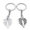 5 Pieces Keychain Keyring Door Car Key Chain Ring Tag Charms Supplies TY9O5A Angel Wings view 1