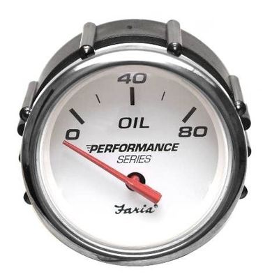 Faria Boat Oil Pressure Gauge GP7916A | Marine 2 Inch