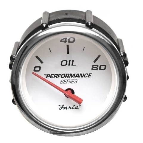 Faria Boat Oil Pressure Gauge GP7916A | Marine 2 Inch