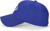 American Sandwich Cap for Both Men and Women, Classic Baseball Capunisex Adjustable Casquette dad Cap Blue view 3