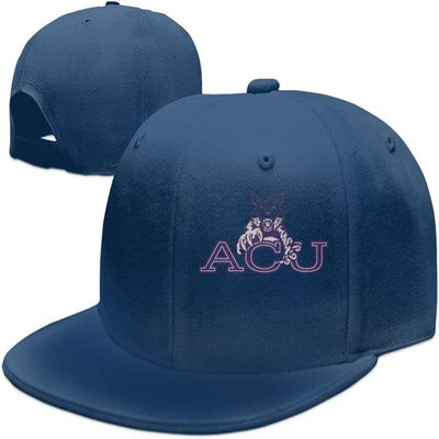 Abilene A Christian University Logo Baseball Caps Unisex Flat Brim Baseball Cap Hat Navy