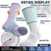 Anlisim Wool Socks, Thermal Winter Warm Thick Merino Wool Hiking Socks for Kids & Teens, 4 Pairs (4-7 Years, Assorted) view 4