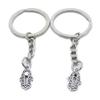 5 Pieces Keychain Keyring Door Car Key Chain Ring Tag Charms Supplies UK6N7C Hamesh Hamsa Hand of Fatima view 1