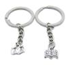 10 Pieces Keychain Keyring Door Car Key Chain Ring Tag Charms Supplies KI7G4F Book view 1