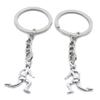 5 Pieces Keychain Keyring Door Car Key Chain Ring Tag Charms Supplies TF3O8B Gymnastics view 1