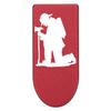 NDZ Performance Magazine Base Plate with Finger Extension for Springfield Hellcat 10 Round 9mm  Red Laser Engraved Aluminum  Fireman's Prayer  USA Made view 1