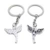 5 Pieces Keychain Keyring Door Car Key Chain Ring Tag Charms Supplies MG7L7K Fairy Elf Angel view 1