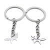 10 Pieces Keychain Keyring Door Car Key Chain Ring Tag Charms Supplies WN1R3B Fox view 1