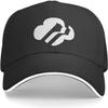 American Sandwich Cap for Both Men and Women, Classic Baseball Capunisex Adjustable Casquette dad Cap Black view 2