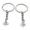 10 Pieces Keychain Keyring Door Car Key Chain Ring Tag Charms Supplies BE1M8H Camping Camp Sign view 1
