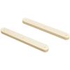 Teak Isle Boat Cleat Head Holder 89200-303390 | 10 x 1 1/8 Inch Off White (Pair) view 1