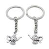 100 Pieces Keychain Keyring Door Car Key Chain Ring Tag Charms Supplies PE3F3C Flagon Wine Pot Teapot view 1