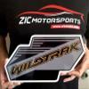 ZIC Motorsports Ford Bronco Wildtrak Steel Sign - Small - 12" X 6.7" view 1