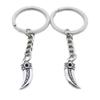 10 Pieces Keychain Keyring Door Car Key Chain Ring Tag Charms Supplies VL8A6Y Ox Horn view 1