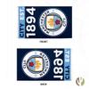 Desert Cactus Manchester City Flag Man City MCFC Football Soccer 100% Polyester Indoor Outdoor 3x5 feet Banner (Flag 3) view 2