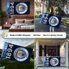 Desert Cactus Manchester City Flag Man City MCFC Football Soccer 100% Polyester Indoor Outdoor 3x5 feet Banner (Flag 3) view 3