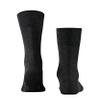 Falke Men's No. 9 Knee-High Socks, Lightweight, Skin-Friendly, Pure Fil dcosse Cotton, Designer Stockings, Black (Black 3000), 12.5-13.5, 1 Pair view 2