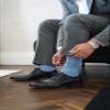Falke Men's No. 9 Knee-High Socks, Lightweight, Skin-Friendly, Pure Fil dcosse Cotton, Designer Stockings, Black (Black 3000), 12.5-13.5, 1 Pair view 4