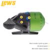Lew's Crappie Thunder Spincast Fishing Reel, 4.3:1 Gear Ratio, Right or Left-Hand Retrieve, Crappie Thunder Green view 4
