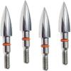 100 Grains Premium Stainless Steel Archery Target Field Points arrowheads,5/16" Archery Arrow Field Points Bullet PointsScrew in Archery Field Tips and Broadheads (1 Dozen 12 PCS) view 2