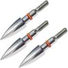 100 Grains Premium Stainless Steel Archery Target Field Points arrowheads,5/16" Archery Arrow Field Points Bullet PointsScrew in Archery Field Tips and Broadheads (1 Dozen 12 PCS) view 3