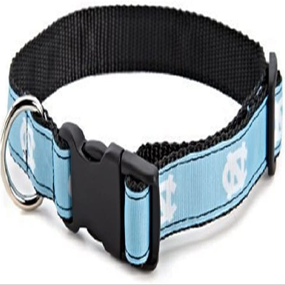 College Dog Collar (Medium, UNC)