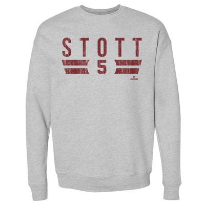 500 LEVEL Bryson Stott Sweatshirt (Crew Sweatshirt, XX-Large, Heather Gray) - Bryson Stott Philadelphia Font