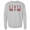 500 LEVEL Bryson Stott Sweatshirt (Crew Sweatshirt, XX-Large, Heather Gray) - Bryson Stott Philadelphia Font view 1
