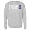 500 LEVEL Garrett Stubbs Sweatshirt (Crew Sweatshirt, XX-Large, Heather Gray) - Garrett Stubbs Philadelphia Elite WHT view 1
