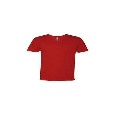 Next Level Men's Vneck Premium Fitted Tee (6240) Red