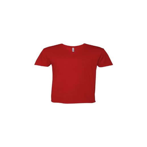 Next Level Men's Vneck Premium Fitted Tee (6240) Red