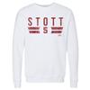 500 LEVEL Bryson Stott Sweatshirt (Crew Sweatshirt, XX-Large, White) - Bryson Stott Philadelphia Font view 1