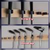 Golf Club organize holder, Wall display, Wall hanger, rack, mount [7 holder] (Club Grip up 15mm) view 4