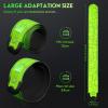 Simket Reflective LED Armband Rechargeable for Running(2 Pack), Running Lights for Runners, Running Lights, High Visibility Reflective Running Gear Adjustable Light Up Arm Bands for Men Women Kids view 3