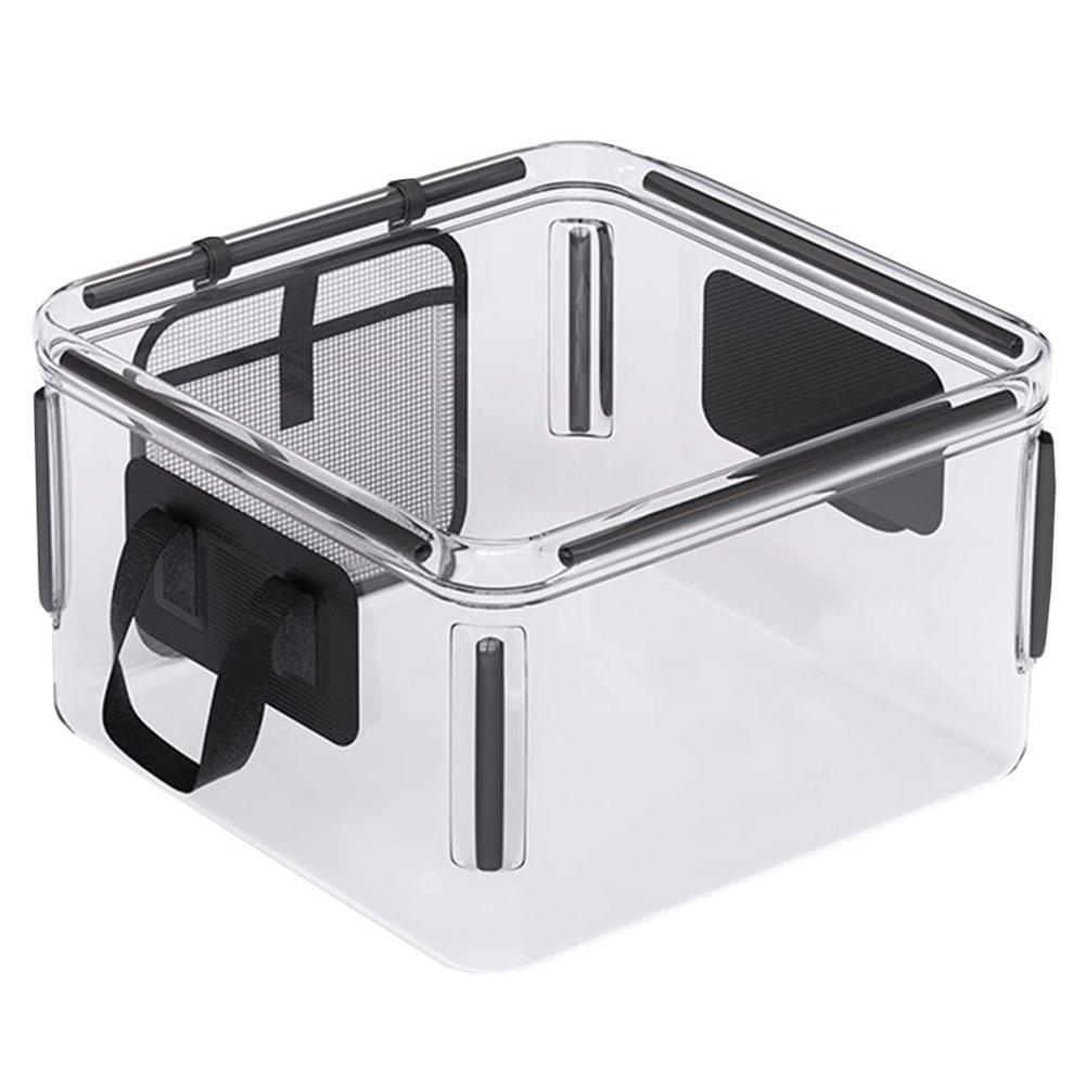 NABEIM Folding Wash Basin, 18L Collapsible Water Sink Container, Lightweight Transparent Plastic, Wash Dishes Everywhere, Suitable for Camping, Outdoor Activities (Size : 1 Pack)